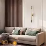 Настенный светильник Eurosvet Talus new 50265 LED латунь a064969 - Фото 4