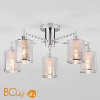 Потолочная люстра Eurosvet Tela 70109/5 хром