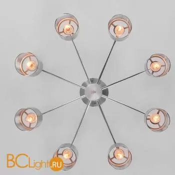 Потолочная люстра Eurosvet Tela 70109/8 хром - Фото 3