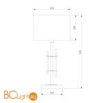 Настольная лампа Eurosvet Telesta 01063/1 - Схема