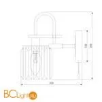 Бра Eurosvet Tenia 70090/1 графит - Фото 2