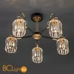 Люстра Eurosvet Tenia 70090/5 черный - Фото 2