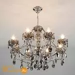 Люстра Eurosvet Teodore 10103/8 хром/дымчатый хрусталь Strotskis - Фото 3