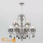 Люстра Eurosvet Teodore 10103/12 хром/дымчатый хрусталь Strotskis