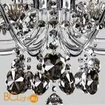 Люстра Eurosvet Teodore 10103/12 хром/дымчатый хрусталь Strotskis - Фото 4