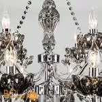 Люстра Eurosvet Teodore 10103/12 хром/дымчатый хрусталь Strotskis - Фото 3