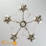 Люстра Eurosvet Teodore 10103/5 античная бронза/прозрачный хрусталь Strotskis - Фото 1