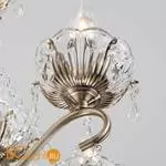 Люстра Eurosvet Teodore 10103/5 античная бронза/прозрачный хрусталь Strotskis - Фото 2