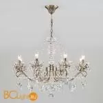 Люстра Eurosvet Teodore 10103/8 античная бронза/прозрачный хрусталь Strotskis