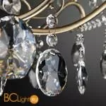 Люстра Eurosvet Teodore 10103/8 античная бронза/прозрачный хрусталь Strotskis - Фото 4