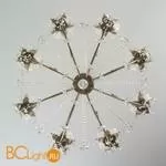 Люстра Eurosvet Teodore 10103/8 античная бронза/прозрачный хрусталь Strotskis - Фото 6