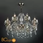 Люстра Eurosvet Teodore 10103/8 античная бронза/прозрачный хрусталь Strotskis - Фото 3