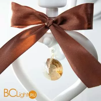 Бра Eurosvet Terry 60066/1 белый/коричневый - Фото 3