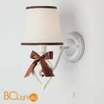 Бра Eurosvet Terry 60066/1 белый/коричневый - Фото 0