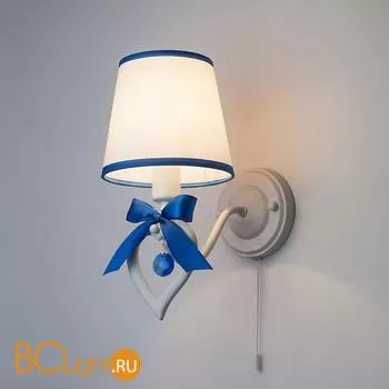 Бра Eurosvet Terry 60066/1 белый/синий - Фото 0