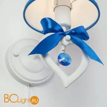 Бра Eurosvet Terry 60066/1 белый/синий - Фото 1