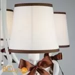 Люстра Eurosvet Terry 60066/5 белый/коричневый - Фото 4