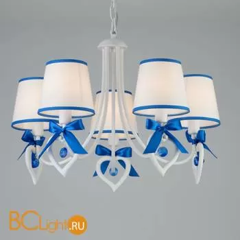 Люстра Eurosvet Terry 60066/5 белый/синий