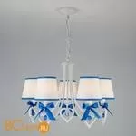 Люстра Eurosvet Terry 60066/5 белый/синий - Фото 3
