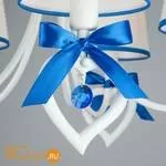 Люстра Eurosvet Terry 60066/5 белый/синий - Фото 5