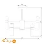 Люстра Eurosvet Tesoro 70125/6 черный - Фото 1