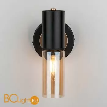 Настенный светильник Eurosvet Tesoro 70125/1 черный - Фото 0