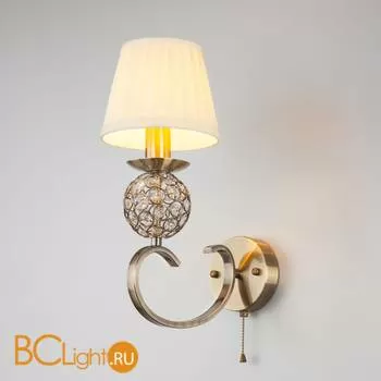 Бра Eurosvet Tessa 60089/1 античная бронза - Фото 0