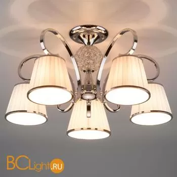 Потолочная люстра Eurosvet Tessa 60088/5 хром - Фото 1