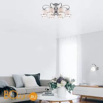 Потолочная люстра Eurosvet Tessa 60088/8 хром - Фото 0