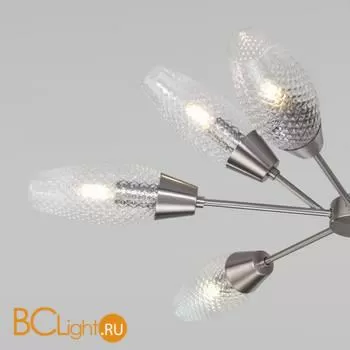 Люстра Eurosvet Thalia 60140/9 сатин-никель - Фото 1