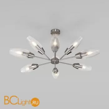 Люстра Eurosvet Thalia 60140/9 сатин-никель - Фото 0