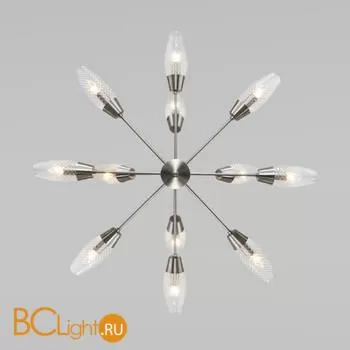 Люстра Eurosvet Thalia 60140/12 сатин-никель - Фото 1