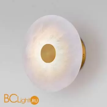 Настенный светильник Eurosvet Thasos new 40340 LED латунь a066529 - Фото 0
