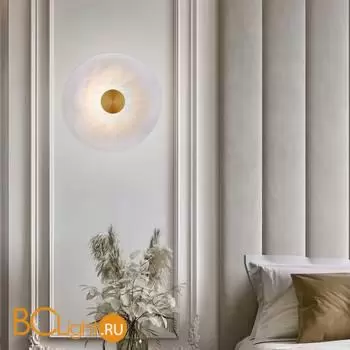 Настенный светильник Eurosvet Thasos new 40340 LED латунь a066529 - Фото 3