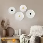 Настенный светильник Eurosvet Thasos new 40340 LED латунь a066529 - Фото 4