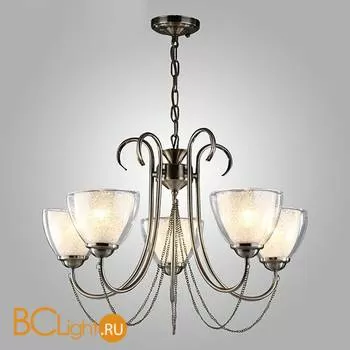 Люстра Eurosvet Tiara 60047/5 античная бронза