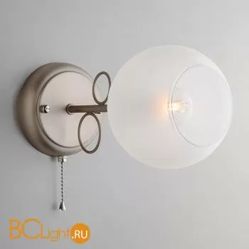 Бра Eurosvet Tondo 70095/1 сатин-никель