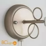 Бра Eurosvet Tondo 70095/1 сатин-никель - Фото 0