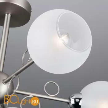 Потолочная люстра Eurosvet Tondo 70095/5 сатин-никель - Фото 3