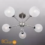 Потолочная люстра Eurosvet Tondo 70095/5 сатин-никель - Фото 1