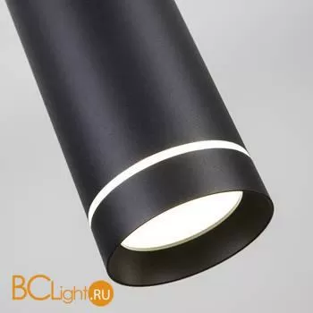 Подвесной светильник Eurosvet Topper 50163/1 LED черный - Фото 1
