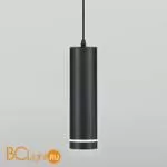 Подвесной светильник Eurosvet Topper 50163/1 LED черный - Фото 0