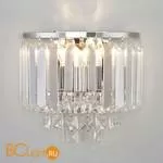 Настенный светильник Eurosvet Torreta 10105/2 хром/прозрачный хрусталь Strotskis