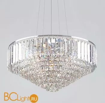 Потолочный светильник Eurosvet Torreta 10105/9 хром/прозрачный хрусталь Strotskis - Фото 5