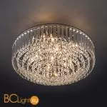 Потолочный светильник Eurosvet Torreta 10105/9 хром/прозрачный хрусталь Strotskis - Фото 1