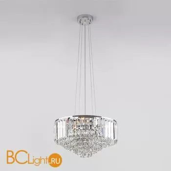 Подвесной светильник Eurosvet Torreta 10105/5 хром/прозрачный хрусталь Strotskis - Фото 2