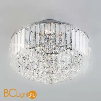 Подвесной светильник Eurosvet Torreta 10105/5 хром/прозрачный хрусталь Strotskis - Фото 3