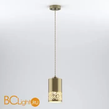 Подвесной светильник Eurosvet Tracery 50071/1 античная бронза - Фото 0