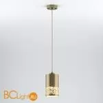 Подвесной светильник Eurosvet Tracery 50071/1 античная бронза - Фото 0