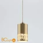 Подвесной светильник Eurosvet Tracery 50071/1 античная бронза